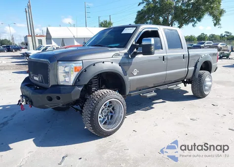 2014 Ford F-250 Lariat z USA, uszkodzony, nr VIN 1FT7W2BT9EEB39537